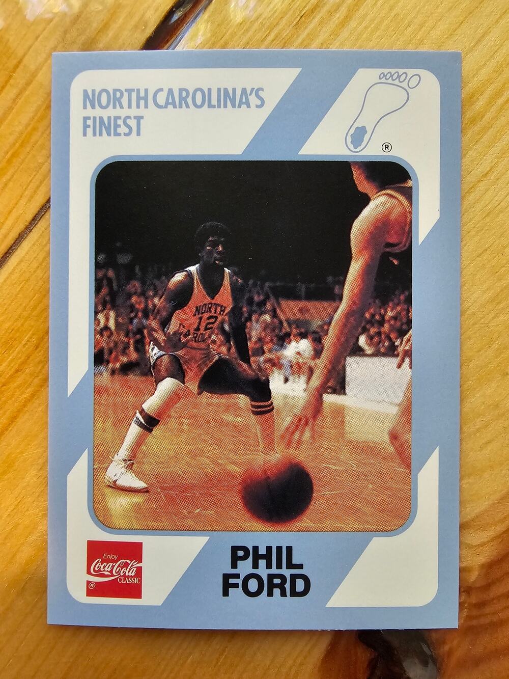 Phil Ford 1989 Collegiate Collection #10 - North Carolina's Finest - Fresh Pull